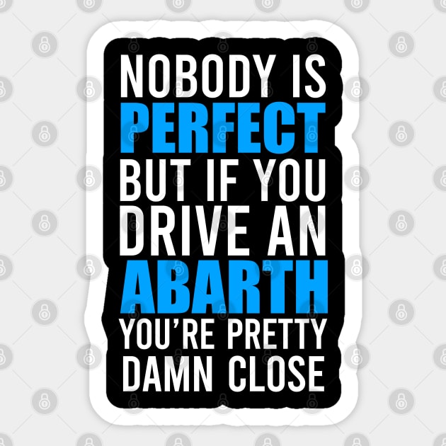 Abarth Owners Sticker by VrumVrum